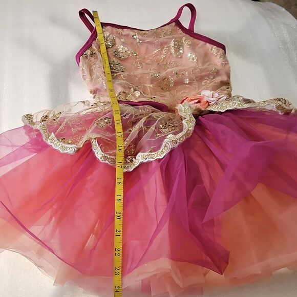 Weissman Purple and Gold Costume Child Size Medium - Picture 14 of 15